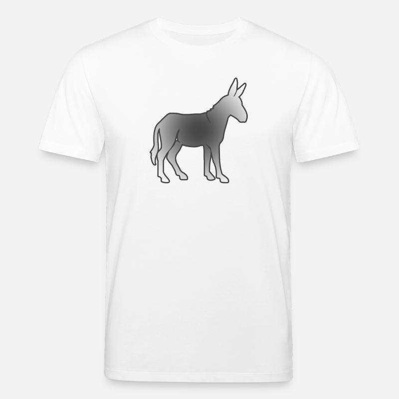 Esel - Stanley/Stella Unisex Bio-T-Shirt CREATOR - Weiß