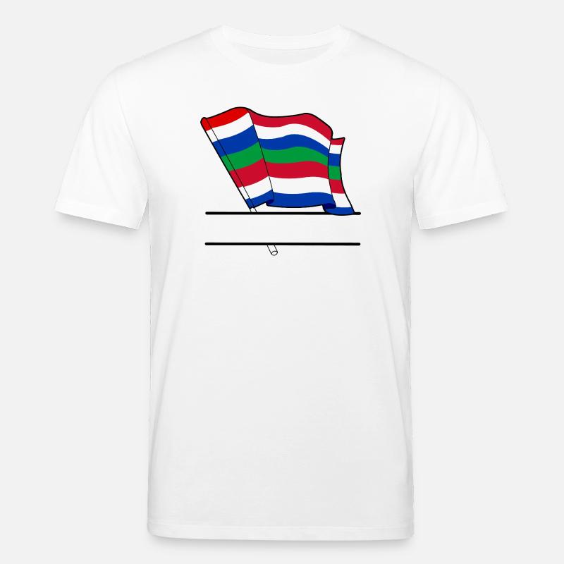 Schier Drapeau – Conception d’île sur mesure - T-shirt bio CREATOR Stanley/Stella Unisexe - blanc