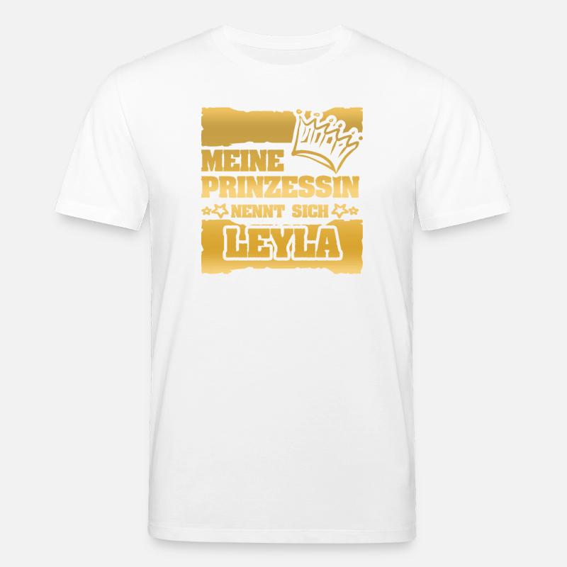 Spruch Leyla - Stanley/Stella Unisex Bio-T-Shirt CREATOR - Weiß