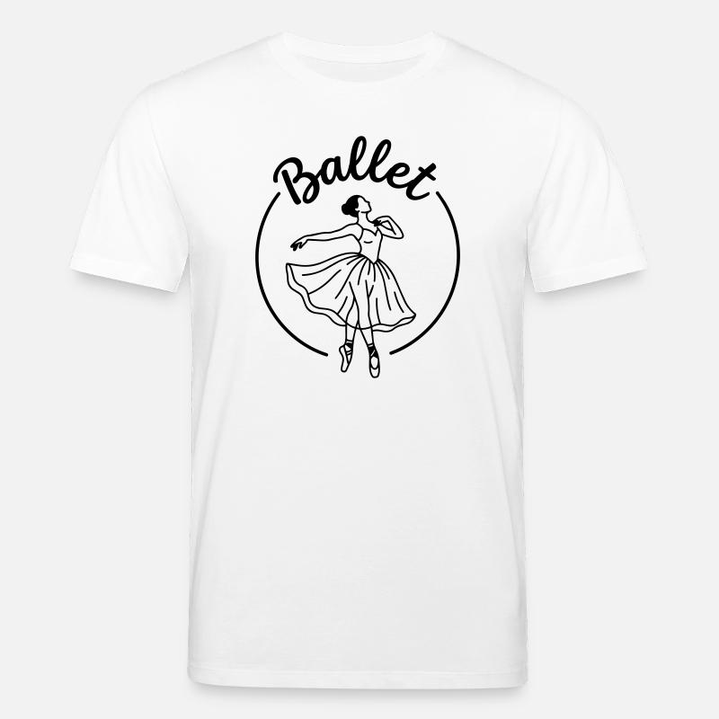 ballet - Stanley/Stella CREATOR Unisex Organic T-Shirt - white