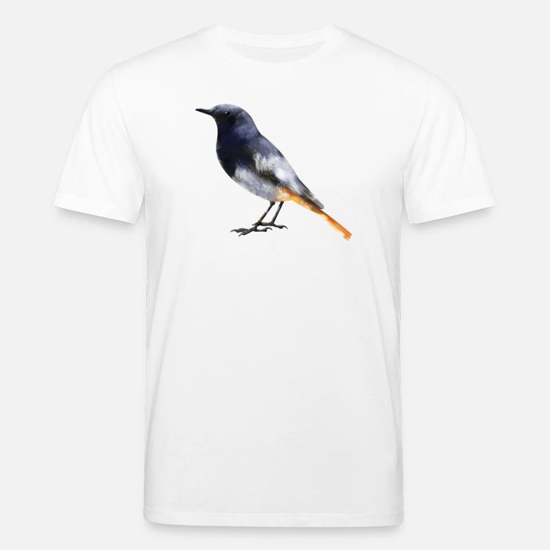 Hausrotschwanz - Stanley/Stella Unisex Bio-T-Shirt CREATOR  - Weiß