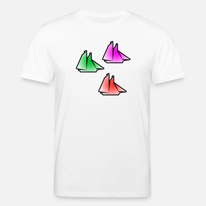 Segeln - Stanley/Stella Unisex Bio-T-Shirt CREATOR - Weiß