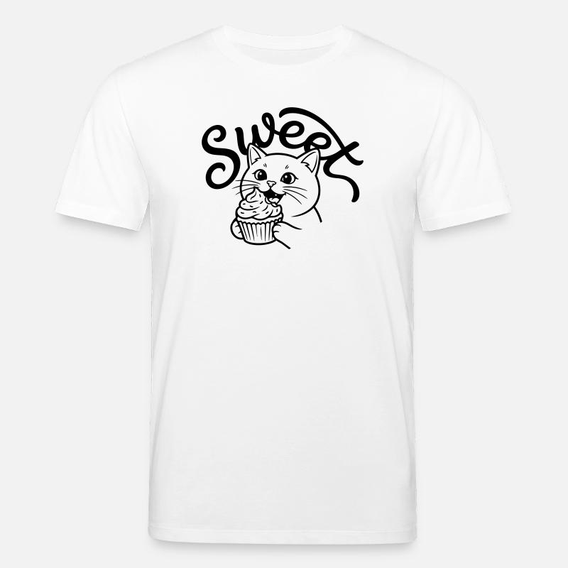 cupcake - Stanley/Stella CREATOR Unisex Organic T-Shirt - white