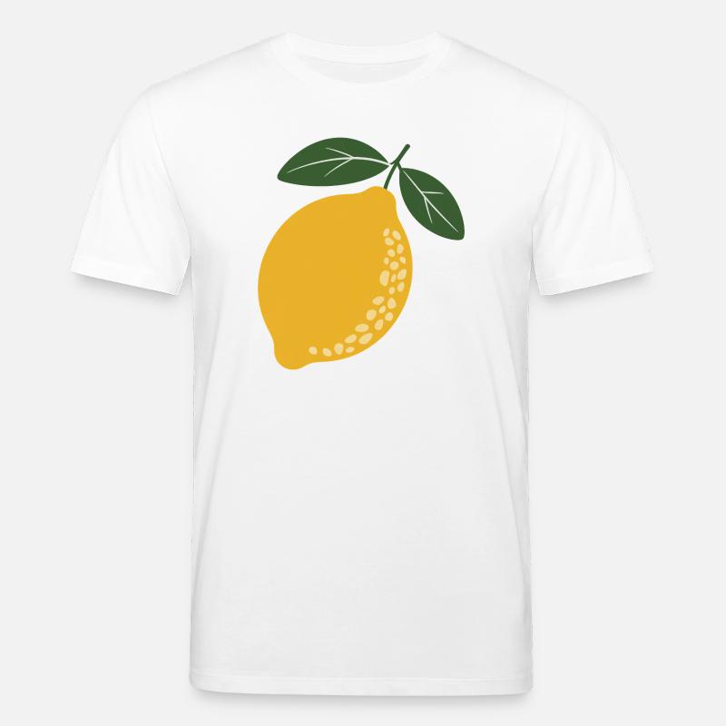 Lemon Grove Botanical - Stanley/Stella CREATOR Unisex Organic T-Shirt - white