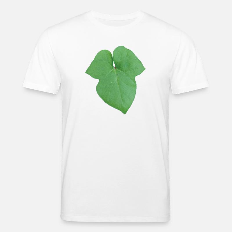 Green_Leaf_-_Tiny_Red_Spider - Stanley/Stella CREATOR Unisex Organic T-Shirt - white