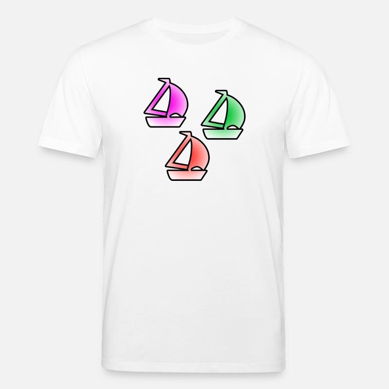 Sail - Stanley/Stella CREATOR Unisex Organic T-Shirt - white