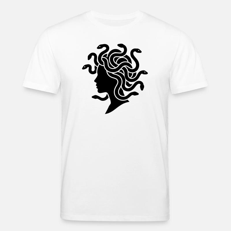 Méduse - T-shirt bio CREATOR Stanley/Stella Unisexe - blanc