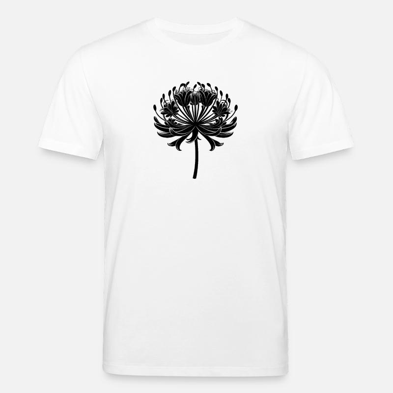 Agapanthus-Blüte - Stanley/Stella Unisex Bio-T-Shirt CREATOR - Weiß