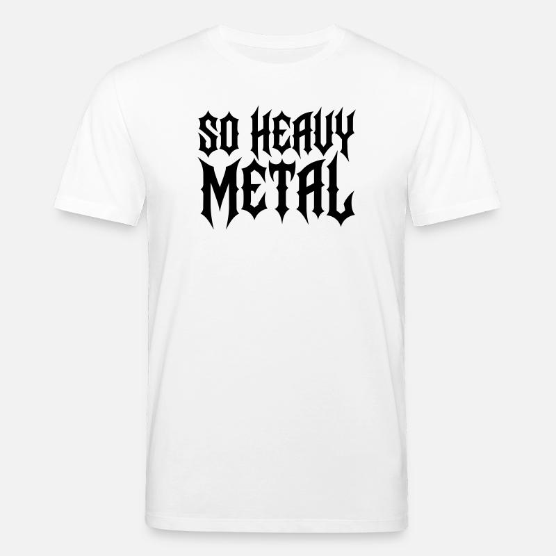 Schwermetall - Stanley/Stella Unisex Bio-T-Shirt CREATOR  - Weiß