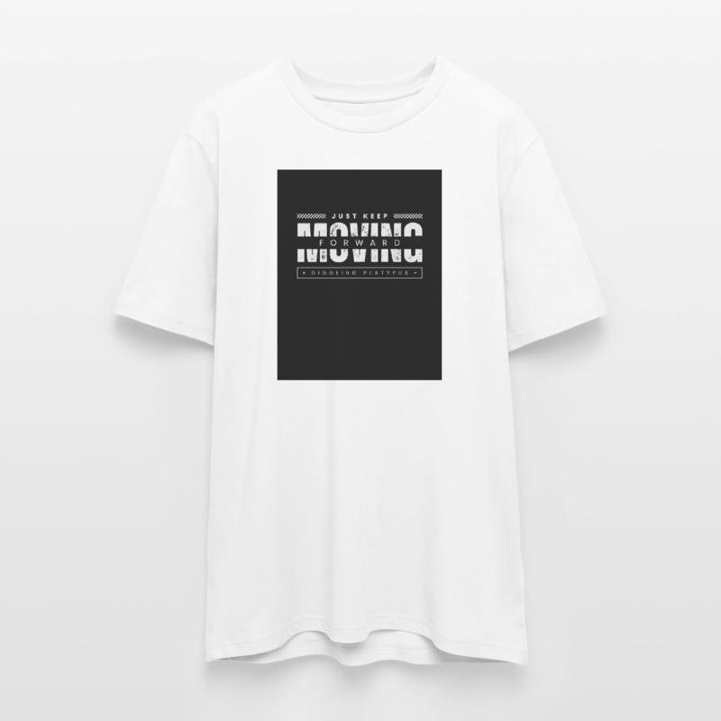 Continue simplement d’avancer, ornithorynque T-shirt bio CREATOR Stanley/Stella Unisexe