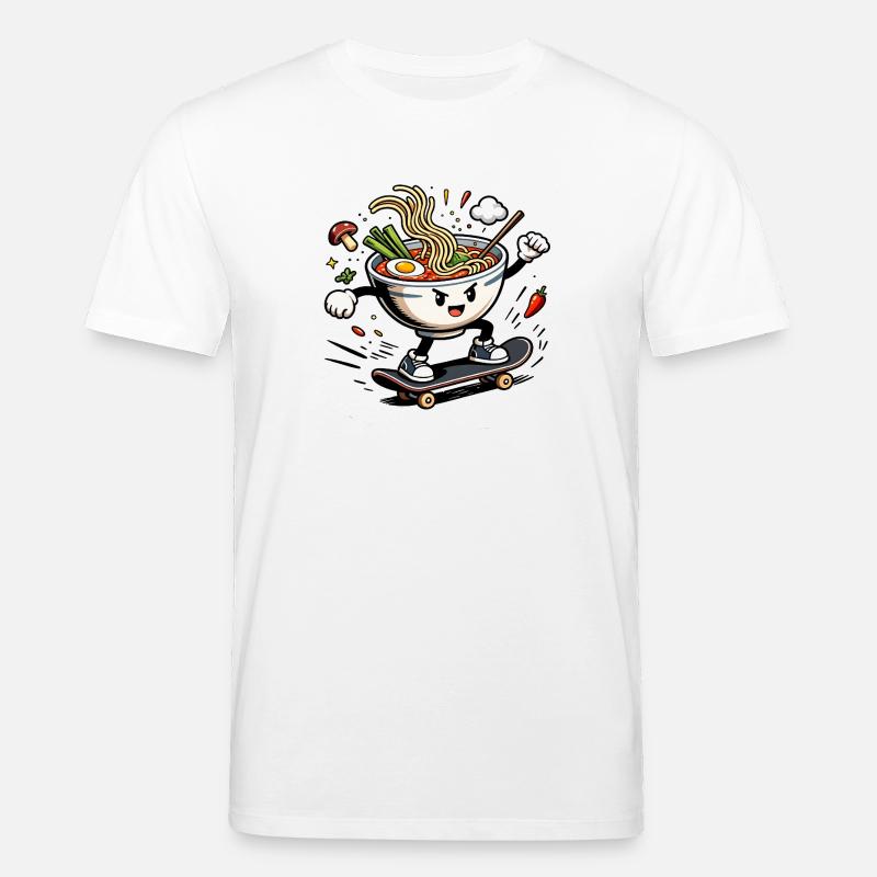 Je peux pas j’ai ramen - T-shirt bio CREATOR Stanley/Stella Unisexe - blanc