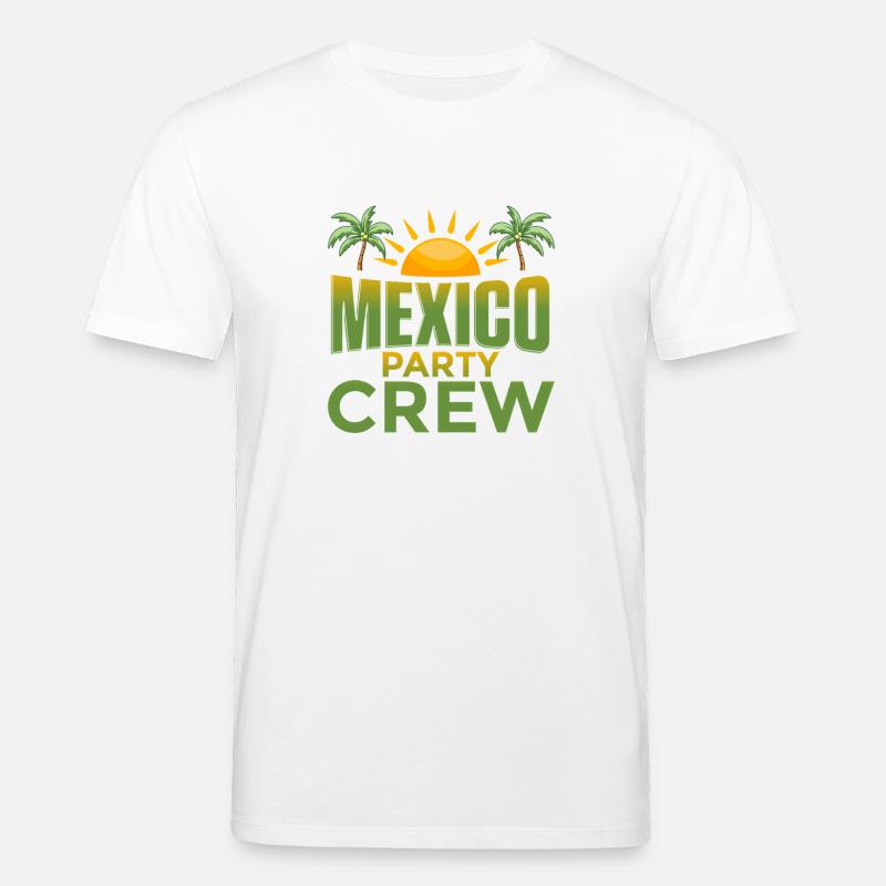 Mexiko Party Crew - Stanley/Stella Unisex Bio-T-Shirt CREATOR  - Weiß