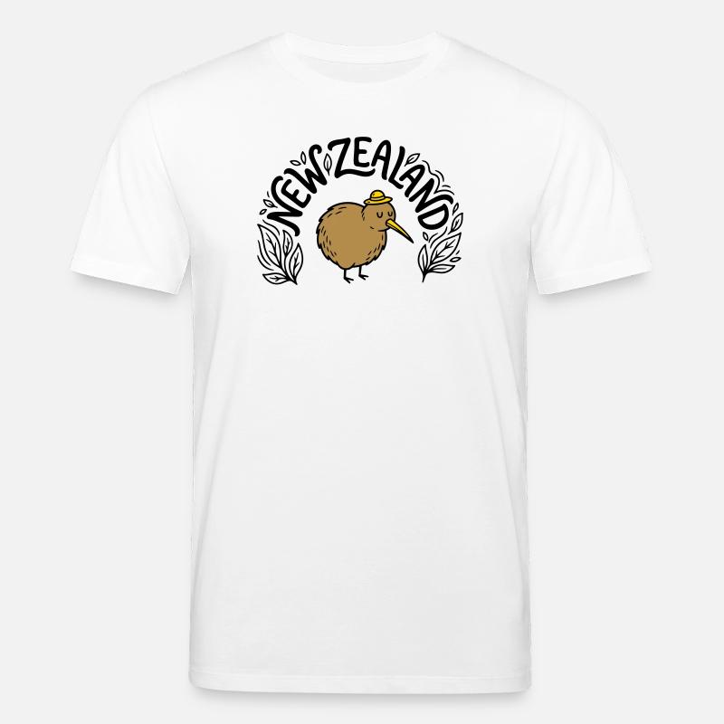 Neuseeland - Stanley/Stella Unisex Bio-T-Shirt CREATOR - Weiß