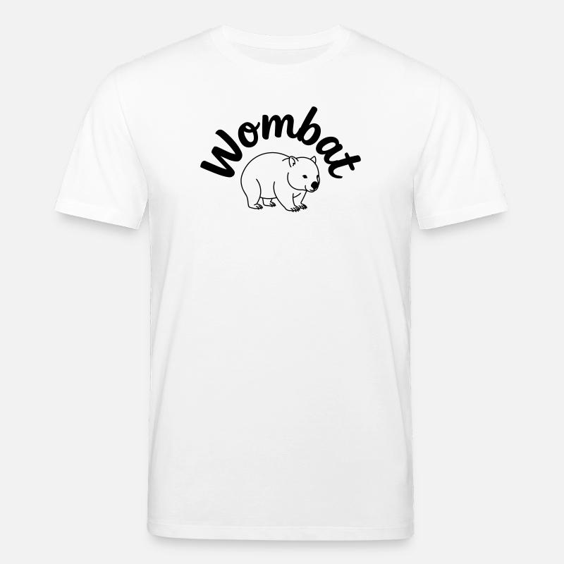 Wombat - T-shirt bio CREATOR Stanley/Stella Unisexe - blanc