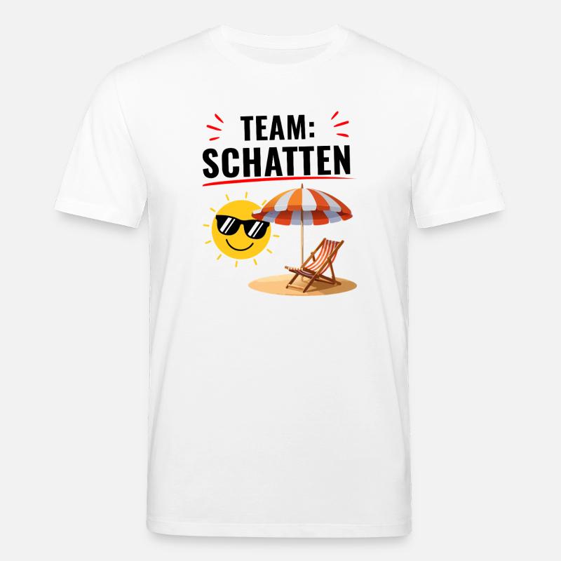 Team Schatten Vibes - Stanley/Stella Unisex Bio-T-Shirt CREATOR - Weiß