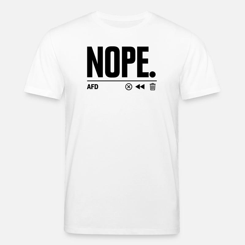 NON AfD - T-shirt bio CREATOR Stanley/Stella Unisexe - blanc