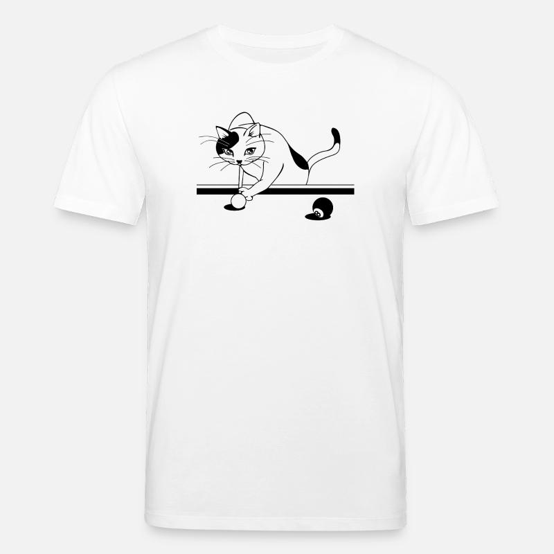 Katzenpower - Stanley/Stella Unisex Bio-T-Shirt CREATOR  - Weiß