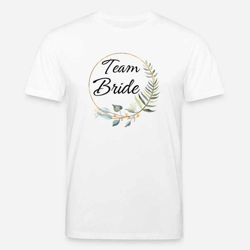 Team Bride Matching - Stanley/Stella CREATOR Unisex Organic T-Shirt - white