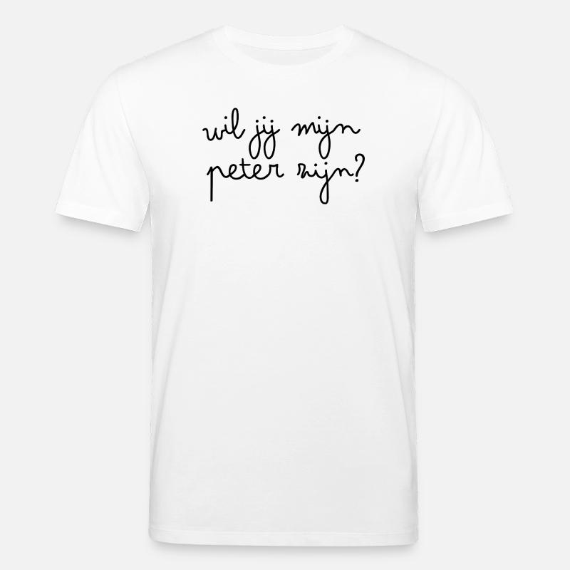 Willst du mein Pate sein? - Stanley/Stella Unisex Bio-T-Shirt CREATOR  - Weiß