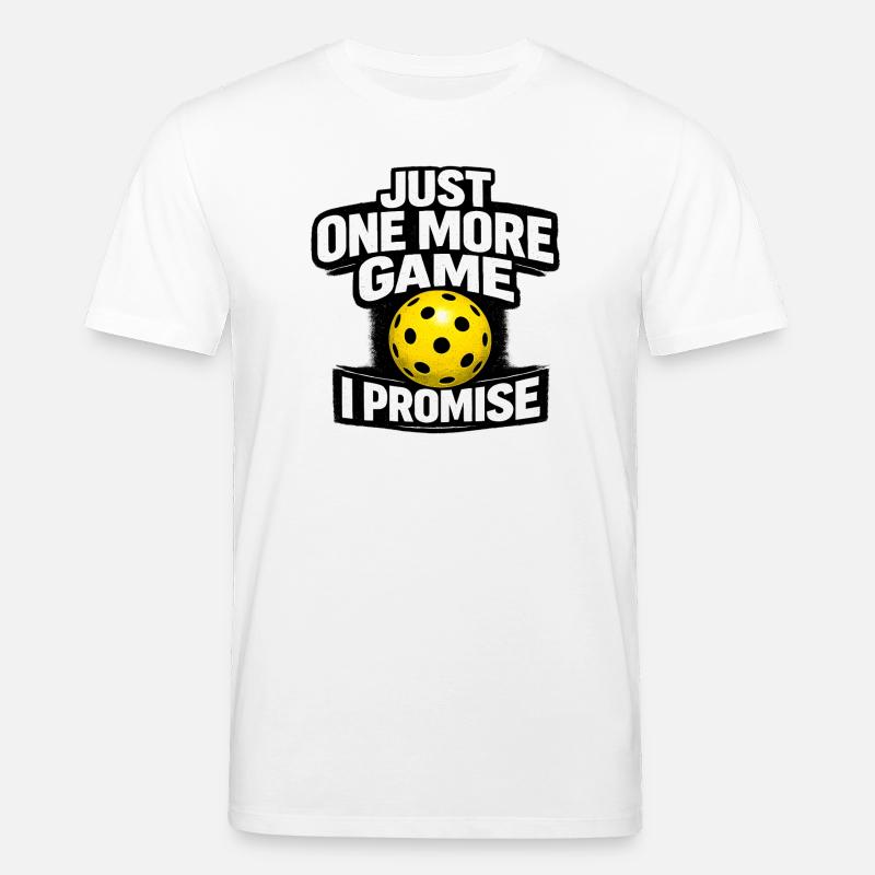 Nur noch ein Spiel, ich verspreche - Stanley/Stella Unisex Bio-T-Shirt CREATOR  - Weiß