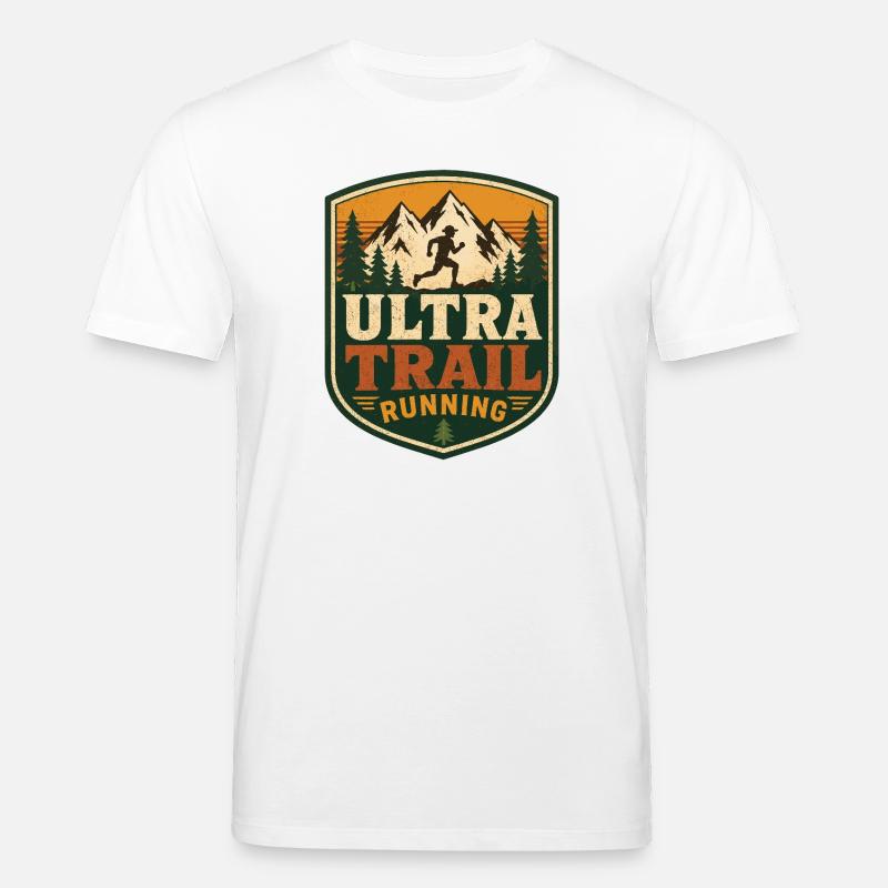 Ultra Trail Running - T-shirt bio CREATOR Stanley/Stella Unisexe - blanc