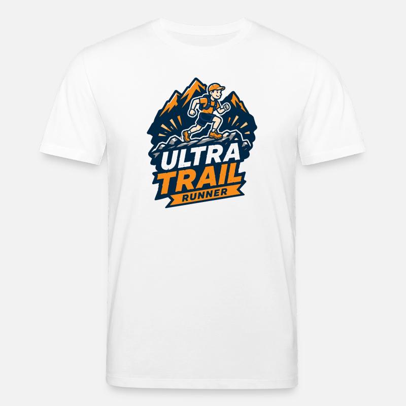 Ultra Trail Runner - Stanley/Stella Unisex Bio-T-Shirt CREATOR - Weiß