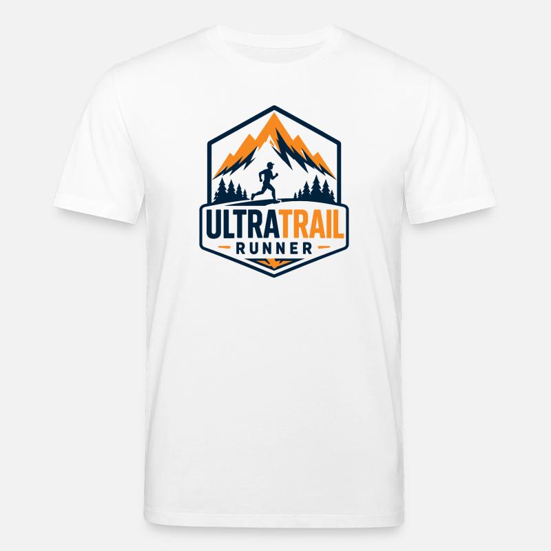Coureur d’ultra-trail - T-shirt bio CREATOR Stanley/Stella Unisexe - blanc