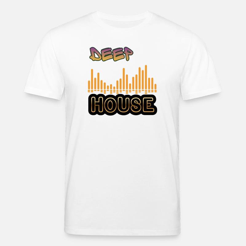 Deep House. - Stanley/Stella CREATOR Unisex Organic T-Shirt - white