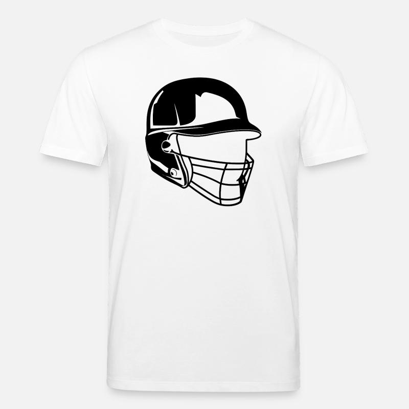 Baseball Helm - Stanley/Stella Unisex Bio-T-Shirt CREATOR  - Weiß