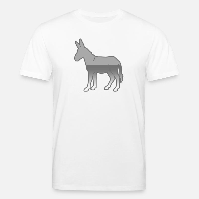 donkey - Stanley/Stella CREATOR Unisex Organic T-Shirt - white
