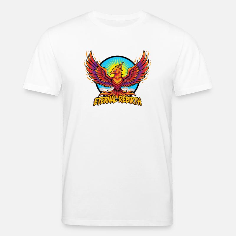 ETERNAL REBIRTH - T-shirt bio CREATOR Stanley/Stella Unisexe - blanc