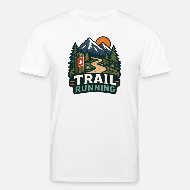 Trailrunning - Stanley/Stella Unisex Bio-T-Shirt CREATOR  - Weiß