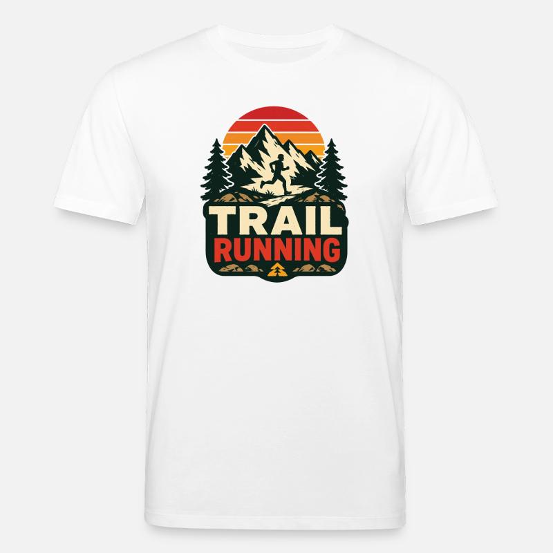 Trail running - T-shirt bio CREATOR Stanley/Stella Unisexe - blanc