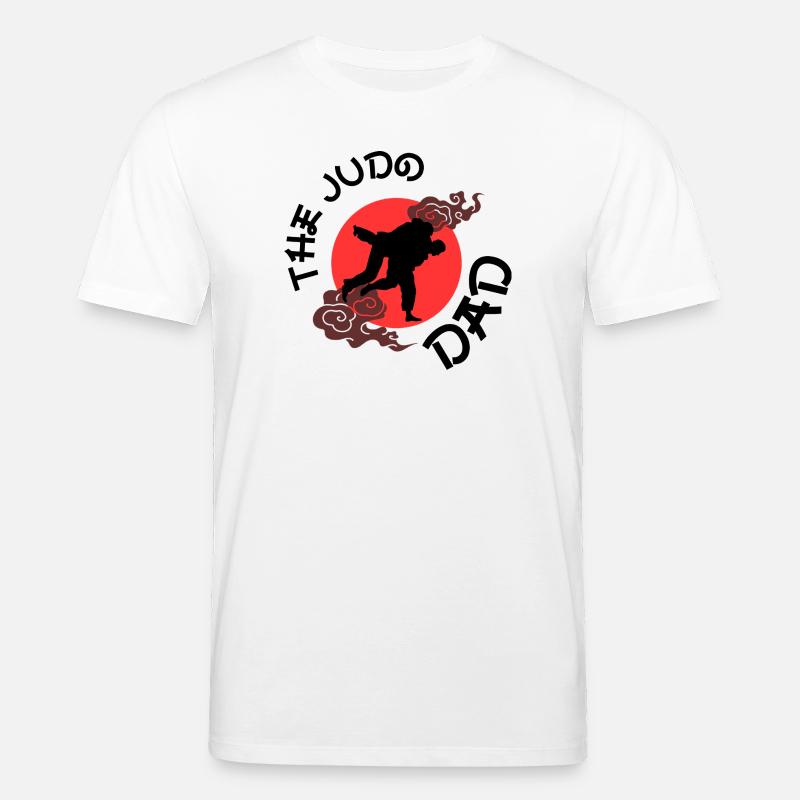 the Judo Dad - T-shirt bio CREATOR Stanley/Stella Unisexe - blanc
