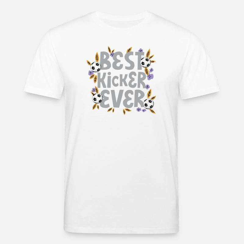 Best Kicker Ever – Fußball - Stanley/Stella Unisex Bio-T-Shirt CREATOR - Weiß