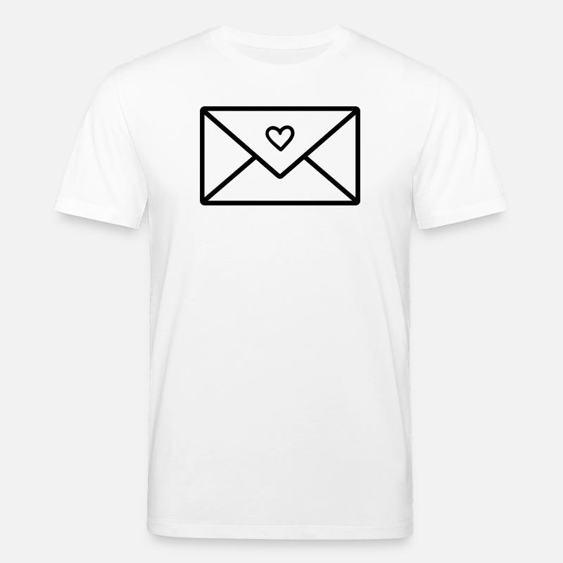 Liebesbrief - Stanley/Stella Unisex Bio-T-Shirt CREATOR - Weiß