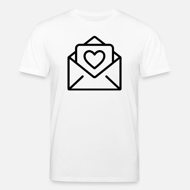 lettre d’amour - T-shirt bio CREATOR Stanley/Stella Unisexe - blanc