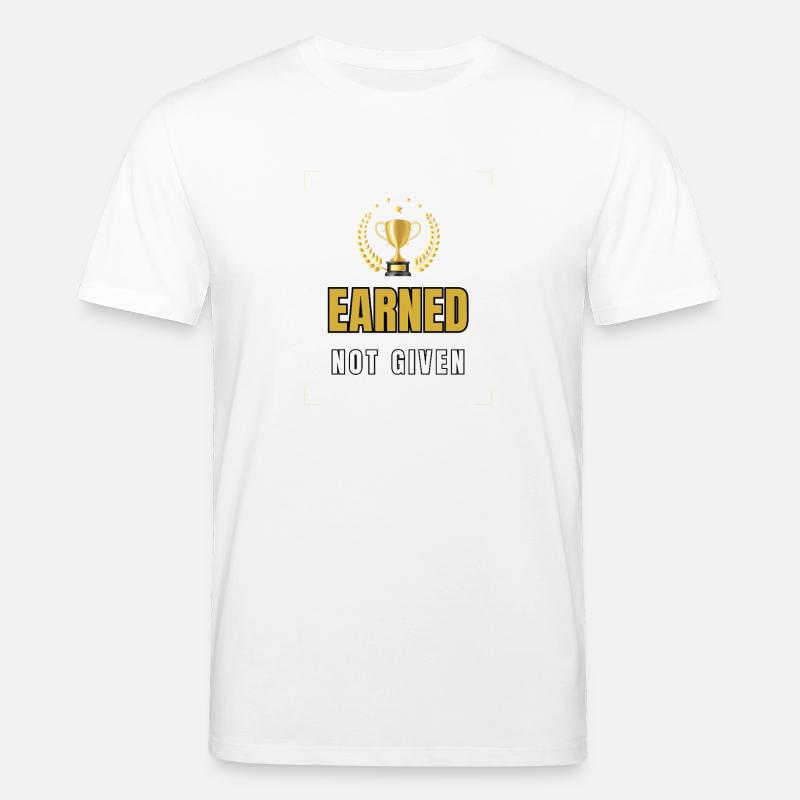 Verdient, nicht vergeben - Stanley/Stella Unisex Bio-T-Shirt CREATOR - Weiß