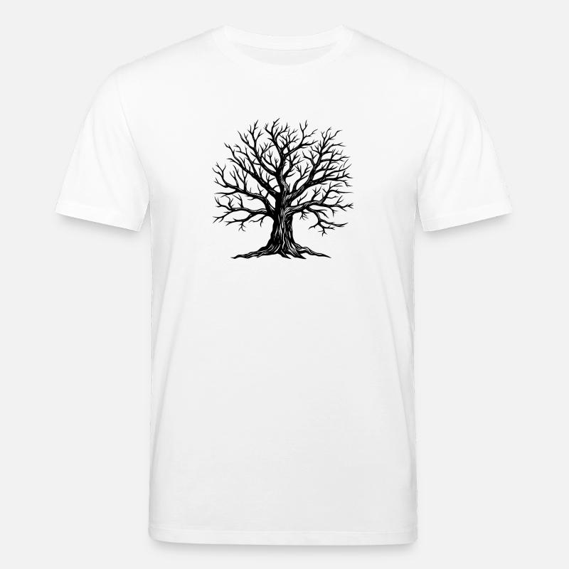 Toter Baum - Stanley/Stella Unisex Bio-T-Shirt CREATOR  - Weiß