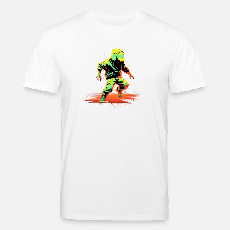 Breakdance Steamwave - Stanley/Stella Unisex Bio-T-Shirt CREATOR  - Weiß