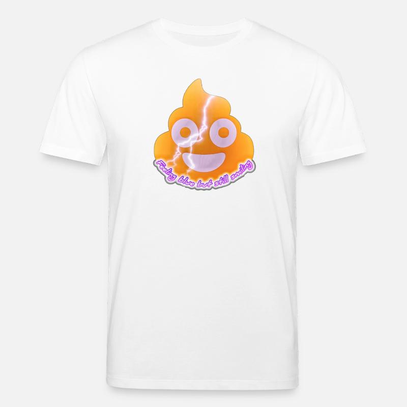 Illustration créative de vecteurs de caca. - T-shirt bio CREATOR Stanley/Stella Unisexe - blanc