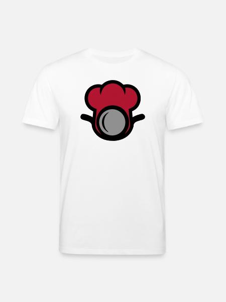 Chef's Hat Restaurant Chef Catering - Stanley/Stella CREATOR Unisex Organic T-Shirt - white