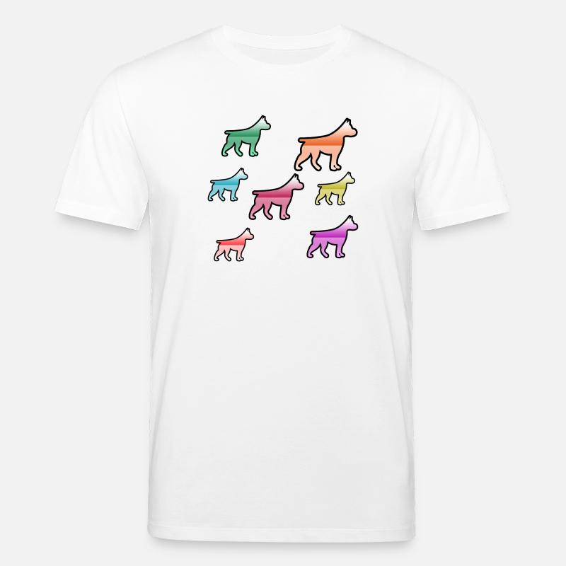 Hunde - Stanley/Stella Unisex Bio-T-Shirt CREATOR  - Weiß