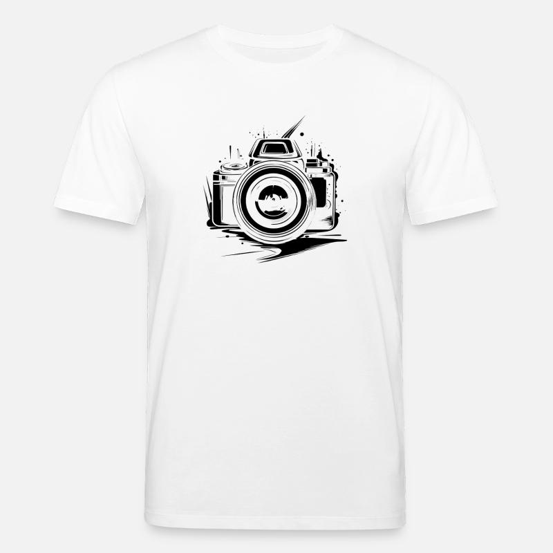 Kamera - Stanley/Stella Unisex Bio-T-Shirt CREATOR  - Weiß