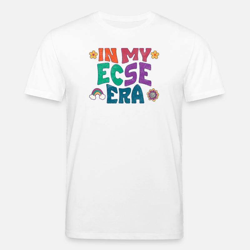 À mon époque ECSE - T-shirt bio CREATOR Stanley/Stella Unisexe - blanc