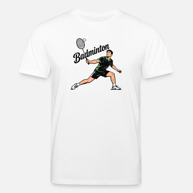 Badmintonsport - Stanley/Stella Unisex Bio-T-Shirt CREATOR  - Weiß