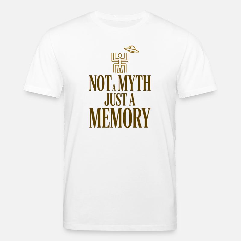 Not A Myth Memory - Stanley/Stella CREATOR Unisex Organic T-Shirt - white