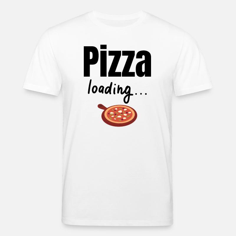 Pizza loading - Stanley/Stella Unisex Bio-T-Shirt CREATOR - Weiß