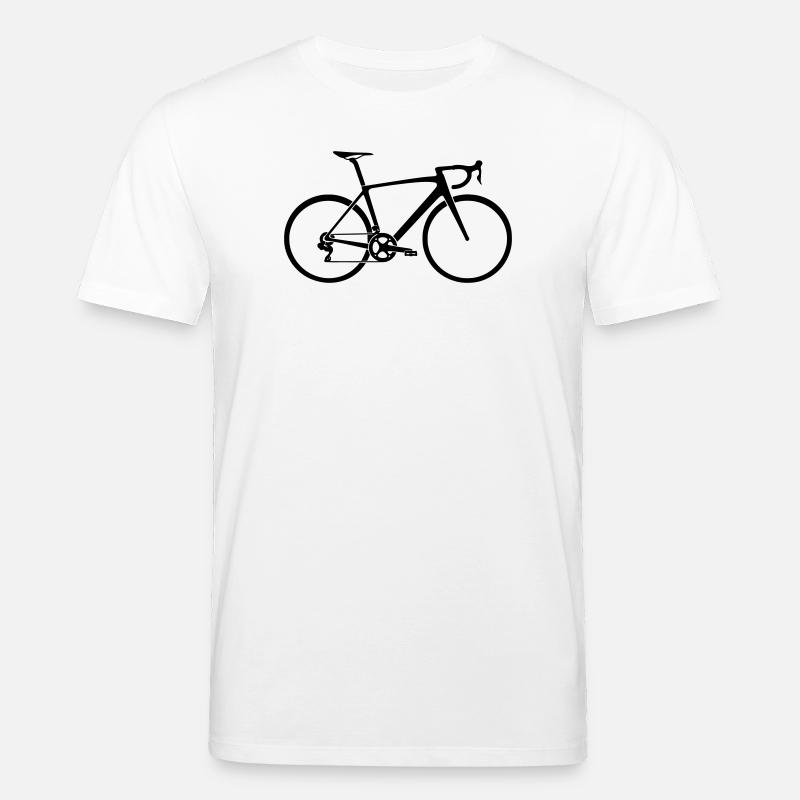 velo de course - T-shirt bio CREATOR Stanley/Stella Unisexe - blanc