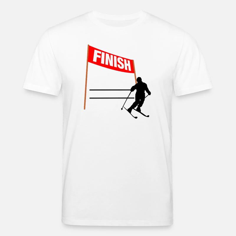 Ski-Finish Custom - Stanley/Stella Unisex Bio-T-Shirt CREATOR  - Weiß